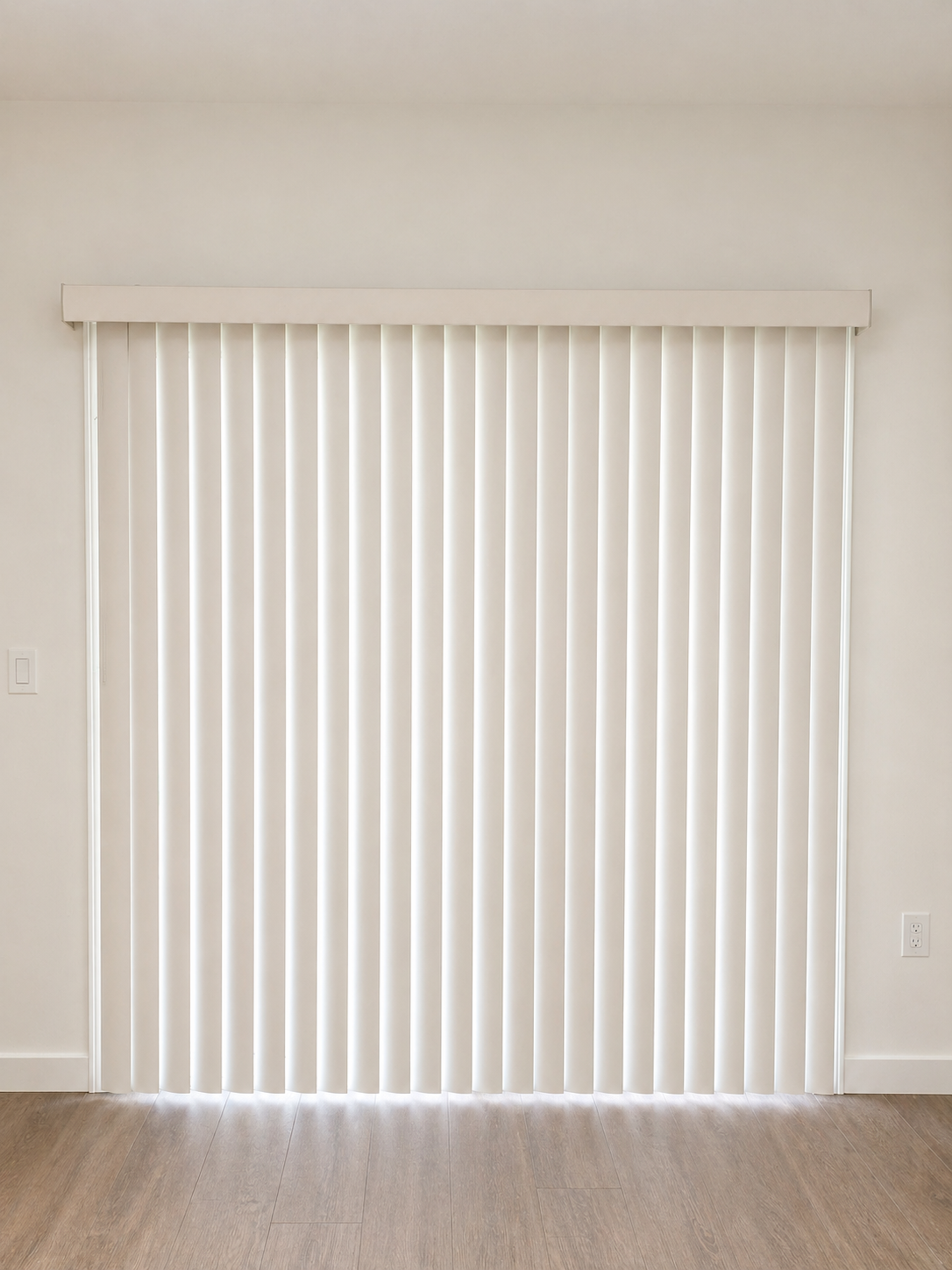 Vertical Blind installed